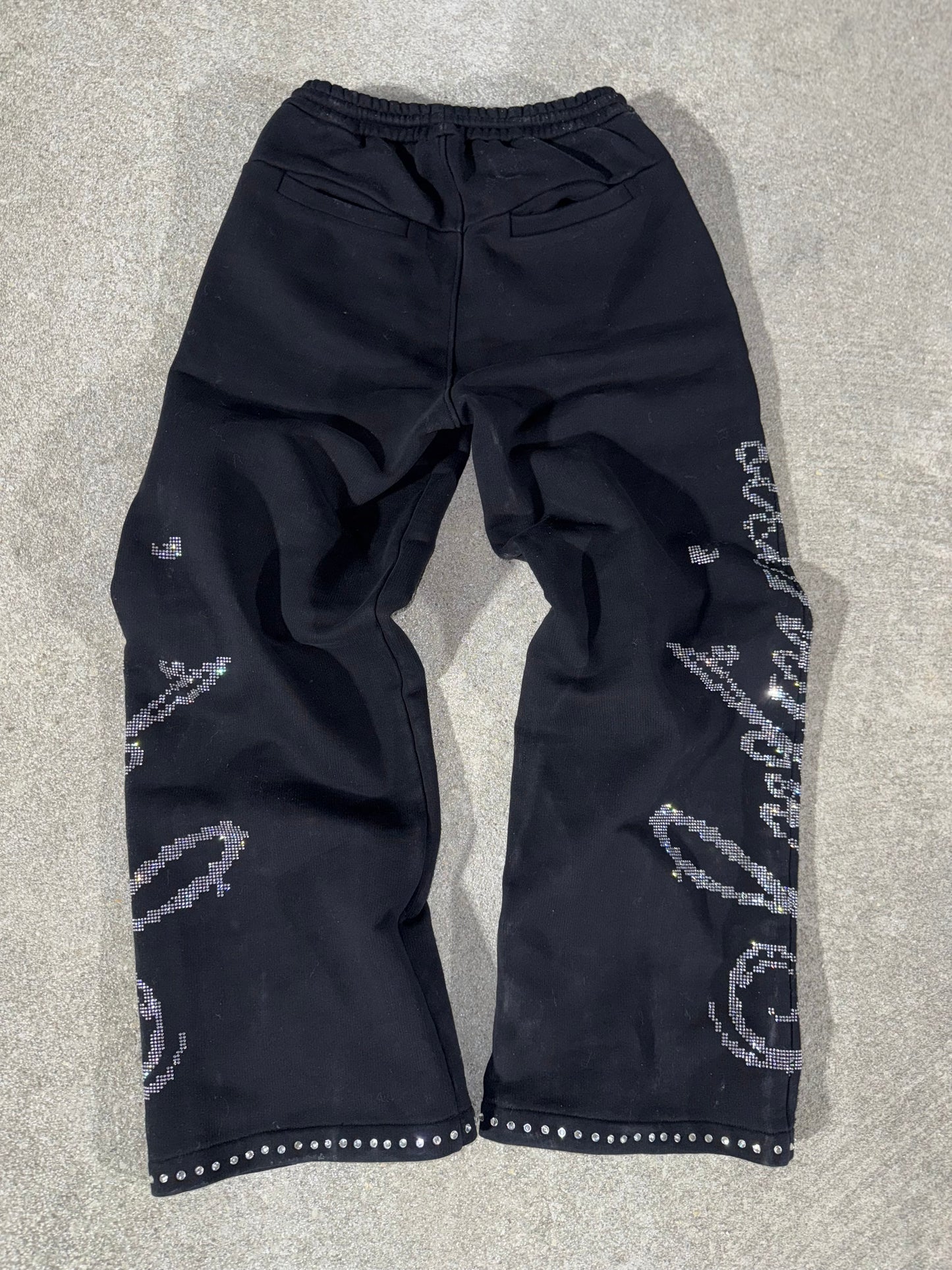 RHINESTONE SWEATPANTS